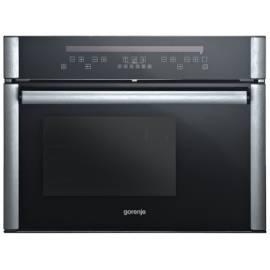 GORENJE Ofen Pure Premium BOC 6322 AX, Schwarz/Edelstahl