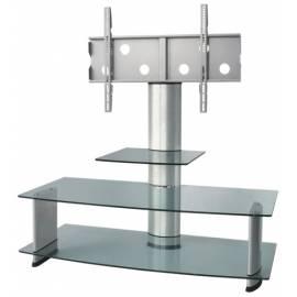 Tabelle TV ROTT Roma klar-Silber Silber/Glas