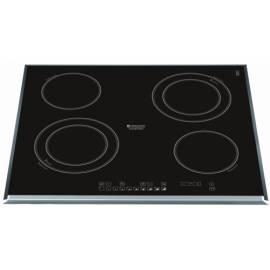 Induktions-Kochstelle HOTPOINT-ARISTON KIO642DDZ Edelstahl/Glas Bedienungsanleitung