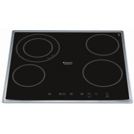 Kochfeld HOTPOINT-ARISTON KRC641DX Edelstahl/Glas