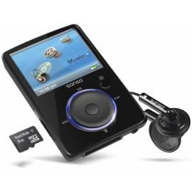 Benutzerhandbuch für MP3-Player SANDI Sansa Fuze FM 8GB schwarz