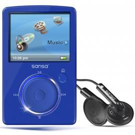 Datasheet MP3-Player SANDI Sansa Fuze FM 4GB blau