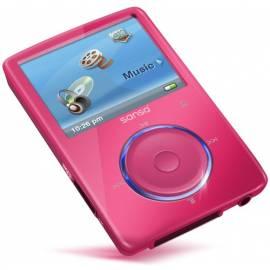 MP3-Player SANDI Sansa Fuze 4GB FM (90744) Rosa Gebrauchsanweisung