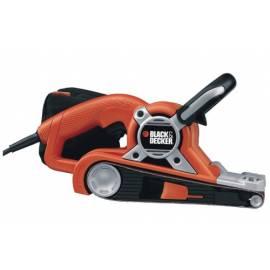 Sander Gürtel BLACK-DECKER KA 88 schwarz/rot Bedienungsanleitung