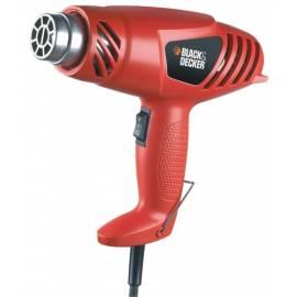 Bedienungsanleitung für Gun BLACK-DECKER CD 701 schwarz/silber/rot