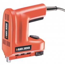 Hefter BLACK-DECKER KX418E rot Gebrauchsanweisung