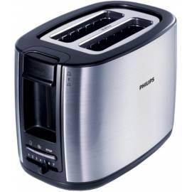 Toaster PHILIPS HD 2628/20 Schwarz/Edelstahl