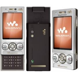 Bedienungsanleitung für Handy SONY ERICSSON Walkman W705 (1231-0850) Silber