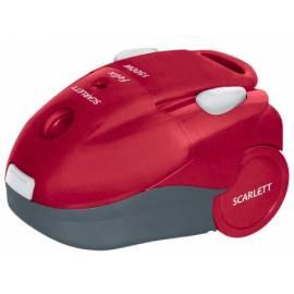 Staubsauger Boden SCARLETT SC 080 rot - Anleitung