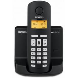 Datasheet Telefon SIEMENS Gigaset AL145 schwarz