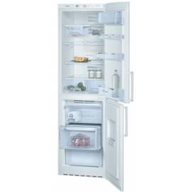 Handbuch für Kombination Kühlschrank mit Gefrierfach BOSCH KGN39Y20 weiss