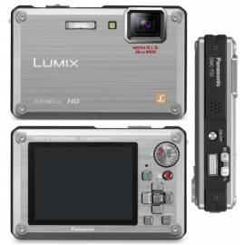 Digitalkamera PANASONIC DMC-FT1EP-S silber