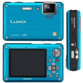 Digitalkamera PANASONIC DMC-FT1EP-A blau blau