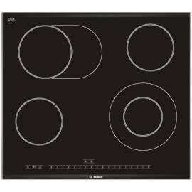 Datasheet Glas-Kochfeld BOSCH PKN 675N14D Edelstahl/Glaskeramik