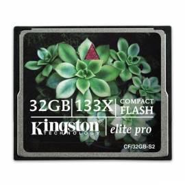 Speicher Karte KINGSTON 32 GB Elite Pro CompactFlash Card 133 x (CF / 32GB-S2)