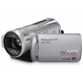 Camcorder PANASONIC HDC-SD20EP-S Silber Silber Bedienungsanleitung