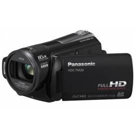 Camcorder PANASONIC HDC-TM20EP-K schwarz Black - Anleitung