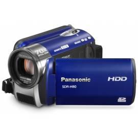 Bedienungsanleitung für PANASONIC Camcorder SDR-H80EP9-A blau
