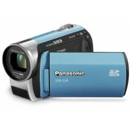 PANASONIC Camcorder SDR-S26EP-blau und blau - Anleitung