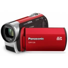 PANASONIC Camcorder SDR-S26EP-R rot rot