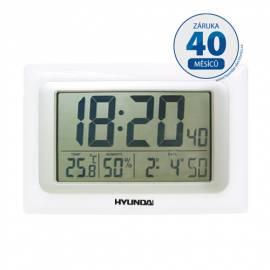 Hyundai WSC 1974 Wall Clock weiß