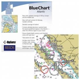 Karte von Garmin BlueChart CD, Europa/Afrika/Mittlerer Osten