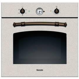 BAUKNECHT BOM7340ST | Einbaubackofen cremig/Glas