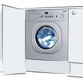 BAUKNECHT BWR1206 Waschmaschine automatische weiß/Edelstahl