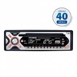 CD-Autoradio mit HYUNDAI CRM2108SU schwarz/silber