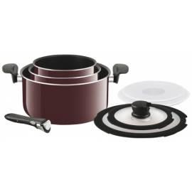 TEFAL Cookware Ingenio L5079872 schwarz/rot Bedienungsanleitung