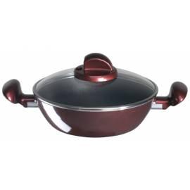 TEFAL Cookware Eleganz D2807152 schwarz/rot/Glas