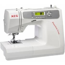 Nähmaschine AEG 681 Premium Line weiß Gebrauchsanweisung