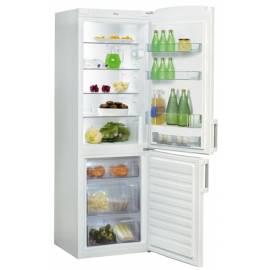 Benutzerhandbuch für Kombination Kühlschrank / Gefrierschrank WHIRLPOOL WBE3412 A + W weiß