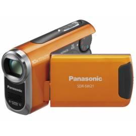 PANASONIC Camcorder SDR-SW21EP-D-Orange-Orange Bedienungsanleitung