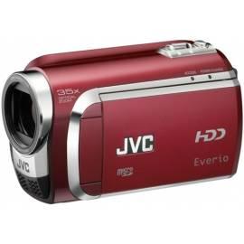 Camcorder JVC Everio GZ-MG630R Everio rot rot Gebrauchsanweisung