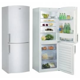 Kombination Kühlschrank / Gefrierschrank WHIRLPOOL WBE3112 A + W weiß