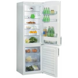 Bedienungshandbuch Kombination Kühlschrank / Gefrierschrank WHIRLPOOL WBE3712 A + W weiß