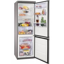 Kombination Kühlschrank / Gefrierschrank ZANUSSI ZRB936XL grau/Edelstahl