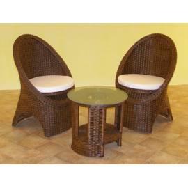 Bedienungsanleitung für Rattansofa set Olympus 2 + 1-dunkel (S007T)