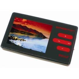 MP3-Player Emgeton X 7 Kult 8GB, schwarz/rot