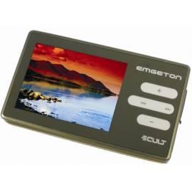 Bedienungshandbuch MP3-Player Emgeton X 7 Kult 8GB, Graphit/schwarz
