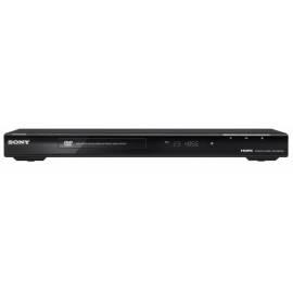 DVD-Player SONY DVP-NS718H + HDMI Kabel schwarz Bedienungsanleitung