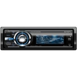 Bedienungsanleitung für Autoradio mit CD-SONY-CDXGT930UI.EUR schwarz