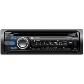 Autoradio mit DVD SONY MEXDV1500U.EUR schwarz