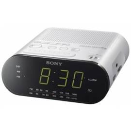 Benutzerhandbuch für Clock Radio SONY ICF-C218S Silber