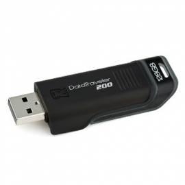 USB-flash-Disk KINGSTON DataTraveler 200 128GB USB 2.0 (DT200 / 128GB) schwarz