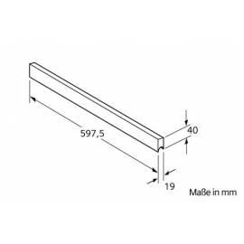 Zubehör für SIEMENS Dunstabzugshaube LZ 33050 Aluminium