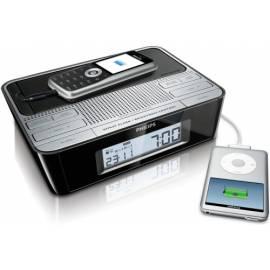 PHILIPS Radiowecker Radio Wecker AJ-4200 schwarz/silber