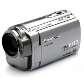 Bedienungsanleitung für Videokamera PANASONIC HDC-SD10EP-S (Silber)