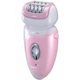 Handbuch für Frauen Rasur PANASONIC ESWD70P503 Weiss/Rosa